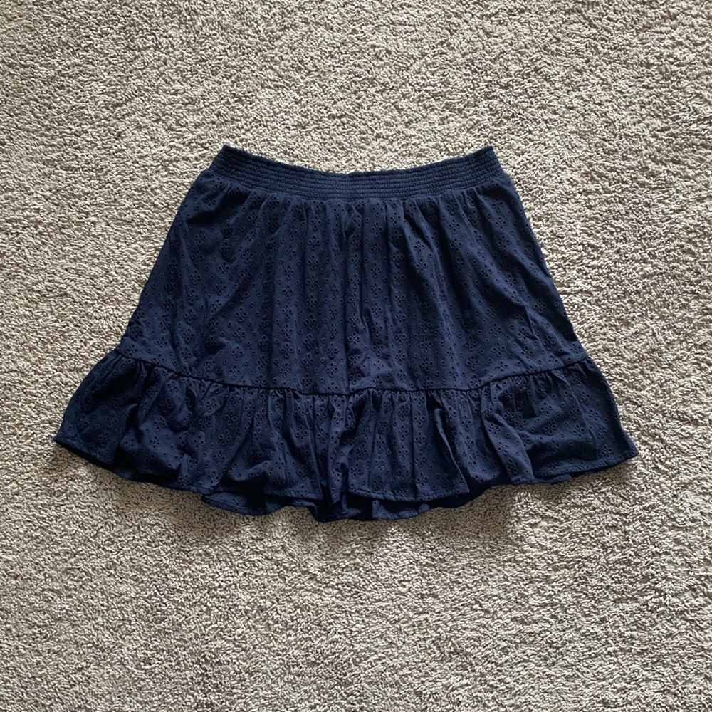 Eyelet skirt